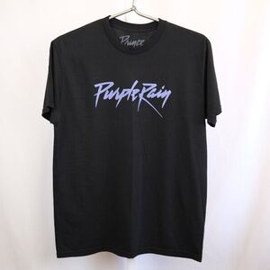 Prince Purple Rain Shirt Black Size Large